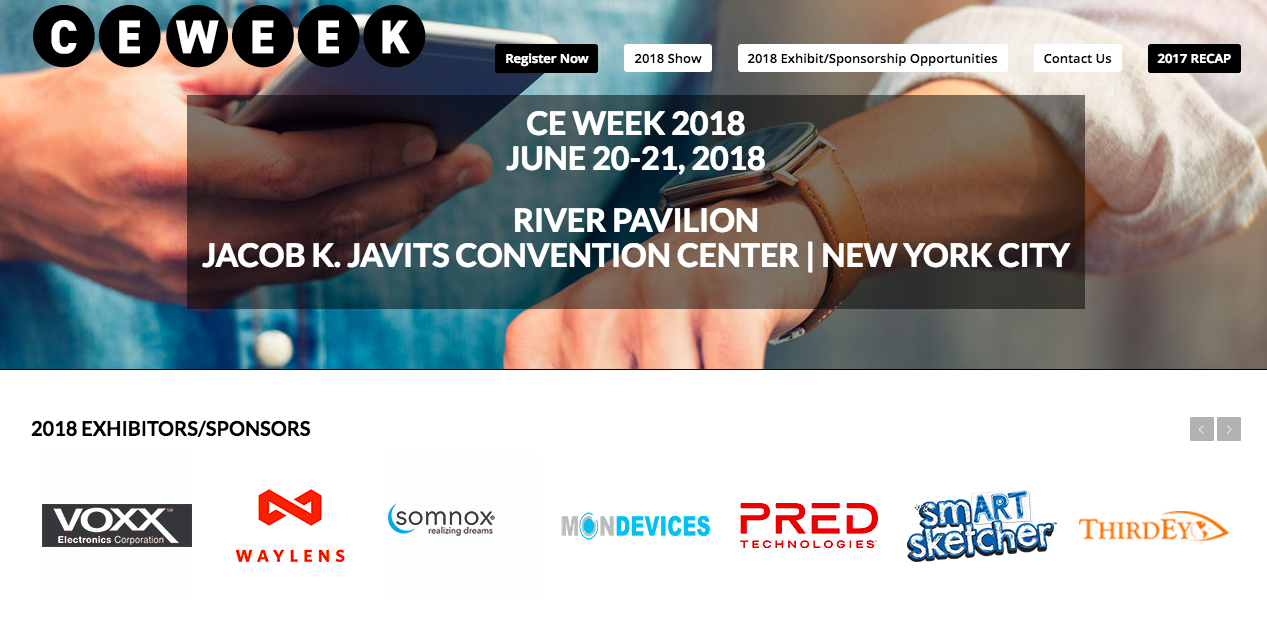 Pred Technologies at CE Week in New York City