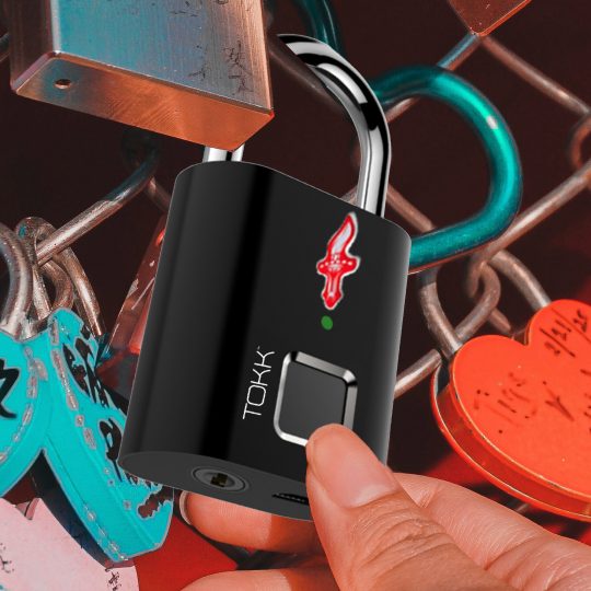 Fingerprint lock is TSA-approved and on sale